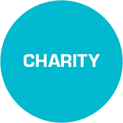 Charity Button Red