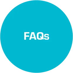 FAQs Button Red