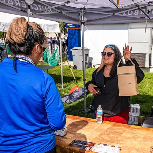 Butcherbox tent
